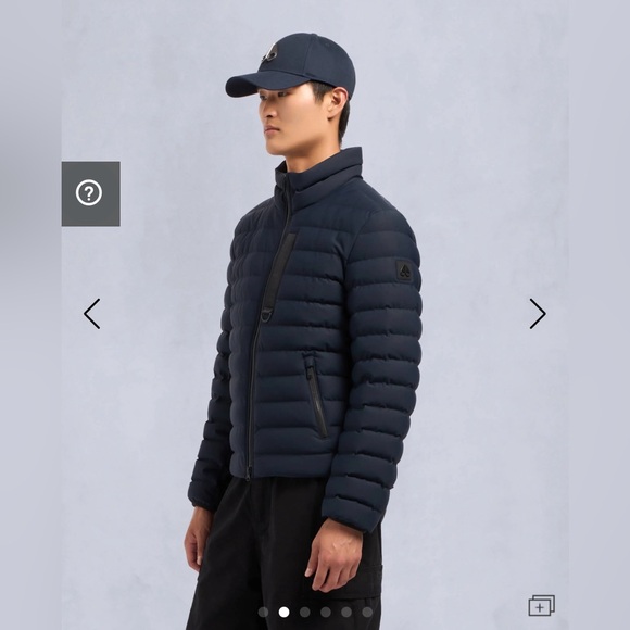 Men’s Navy Blue Laki Puff Jacket Sz Large - Picture 2 of 16